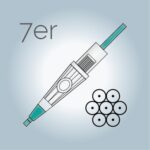 Aguja cartridge 7R