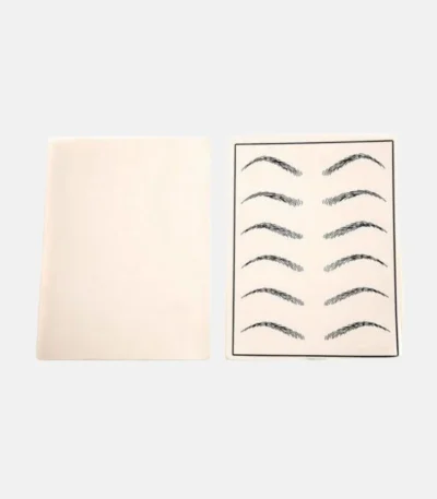 Pile sintética para practicar de microblading
